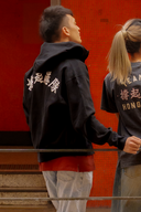 Aim Higher Club x SportsRoad Unisex 撐起港隊 Zip Up Hoodies/Black