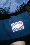 Aim Higher Club X Garden Nylon Unisex Shorts/ Navy-Checked