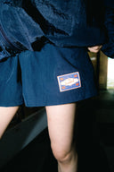 Aim Higher Club X Garden Nylon Unisex Shorts/ Navy-Checked