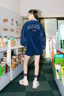 Aim Higher Club X Garden Nylon Unisex Shorts/ Navy-Checked