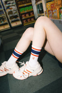 AHC x Garden Baseball Socks (3 pairs)/ Navy
