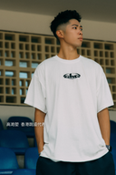 Aim Higher Club Unisex Track Graphic Tee/ Off White