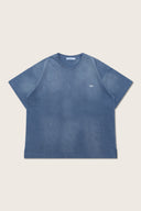 Aim Higher Club Unisex Logo Tee/ Washed Sky Blue