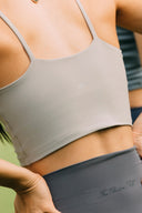 Aim Higher Club Activewear SoftHug Tank Top/ Mink Grey
