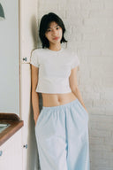 Aim Higher Club Core Stripe Pajama Pants/ Light Blue