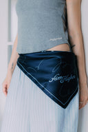 Aim Higher Club Core Satin Bandana/ Navy
