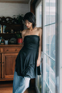 Aim Higher Club Core Handkerchief Skirt/ Heather Grey