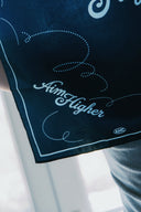 Aim Higher Club Core Satin Bandana/ Navy