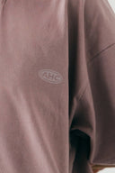 Aim Higher Club Unisex Wave Logo Tee/ Faded Purple