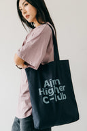 Aim Higher Club Unisex Nylon Conveni Bag/ Navy