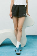 Aim Higher Club Sweat Shorts For Her/ Washed Charcoal