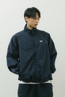 Aim Higher Club Unisex Blurry Logo Windbreaker/ Navy