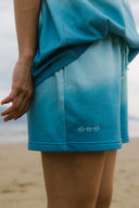 GROCERY X Aim Higher Club Sky Gradient Sweat Shorts For Her/ Blue