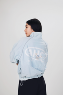 Aim Higher Club ♥ Cinnamoroll Unisex Jumping on the Cloud Windbreaker/ Light Baby Blue