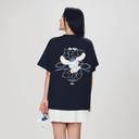 Aim Higher Club ♥ Cinnamoroll Unisex Aim High Stay Soft Tee/ Navy