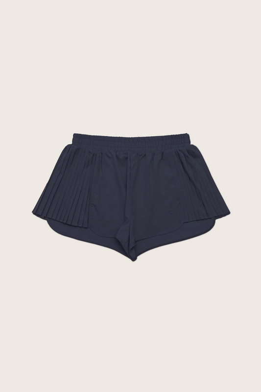 Aim Higher Club Active to Street Pleat Skort/ Navy