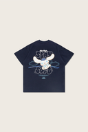 Aim Higher Club ♥ Cinnamoroll Kids Aim High Stay Soft Unisex Tee/ Navy