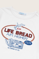 Aim Higher Club X Garden Life Bread Aim Higher Women Tee/ White