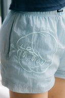 Aim Higher Club X Peep Nylon Shorts/ Baby Blue