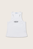 Aim Higher Club Core Oval Logo Tank Top/ White-Grey