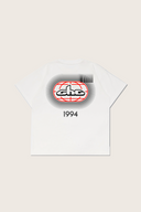 Aim Higher Club Unisex Track Graphic Tee/ Off White