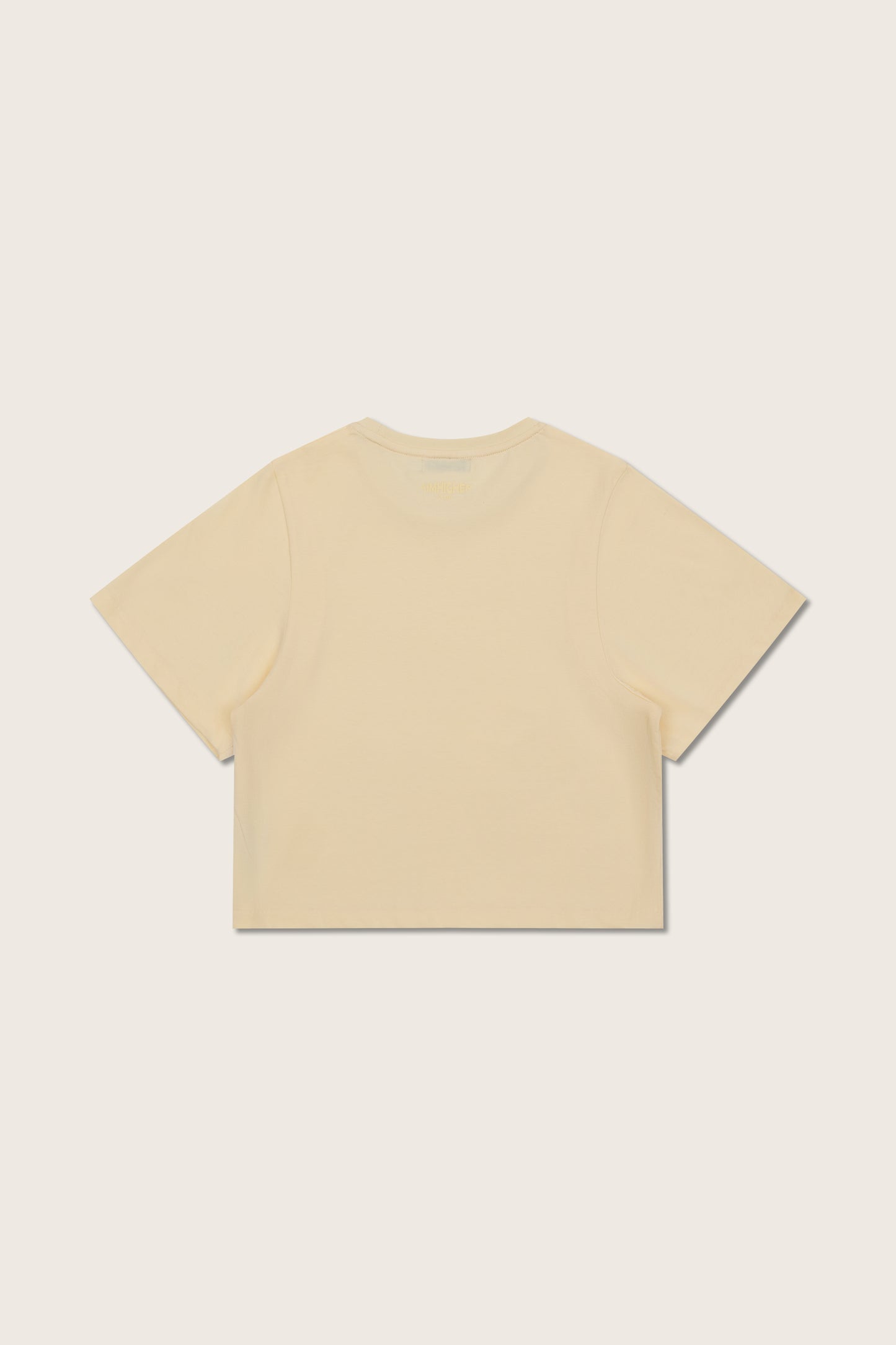 Aim Higher Club Basic Crop top/ Cream