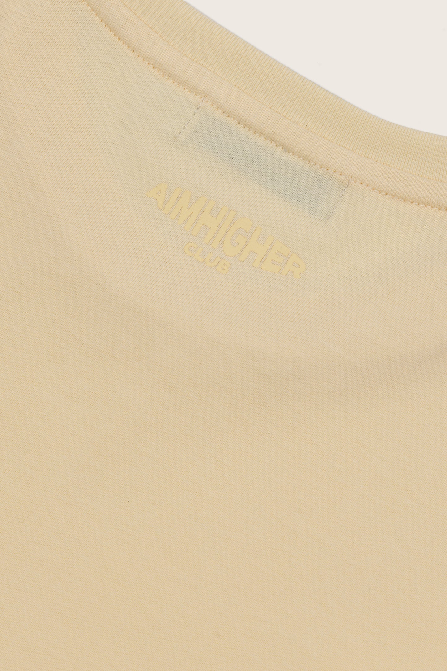 Aim Higher Club Basic Crop top/ Cream